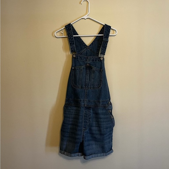Old Navy Blue Denim Women Jeans Overalls - Picture 1 of 2
